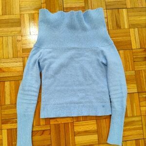 Aritzia Sunday Best Topaz Sweater Light Blue